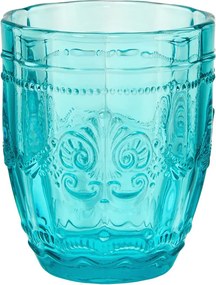 VICTORIAN vizes pohár, türkiz 250 ml