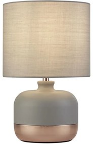 Searchlight EU700820 - Asztali lámpa 1xE14/7W/230V szürke