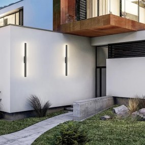 Brilagi - LED kültéri fali lámpatest LUNA LED/24W/230V 3000K IP65 antracit