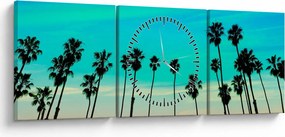 Kép - Kalifornia (órával) (90x30 cm)