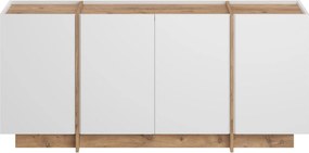 Dorma Komód/ konzolasztal 180 cm – Atlantic Pine / Fehér
