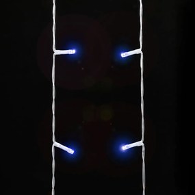 kék 320 LED-es karácsonyfafüzér 375 cm