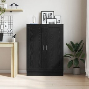 Könyvespolc Fekete Tölgy 82,5x30,5x115 cm Mérnöki Fa