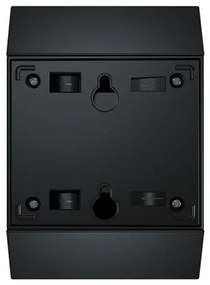 Falra szerelhető napelemes LED-lámpa érzékelővel LED/2,5W/3,7V IP65 1200 mAh fekete