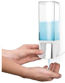 Fehér fali szappanadagoló 500 ml – Compactor