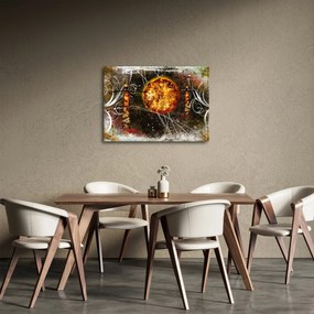 Egy őskori festmény képe (70x50 cm)