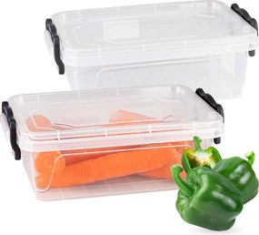 1,2 L-es tárolódoboz uzsonnás doboz élelmiszerek tárolására