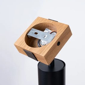 Sollux SL.1343 - Fali spotlámpa FAGER 1xGU10/10W/230V fekete