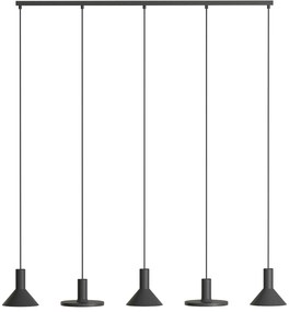 Nowodvorski Lighting Hermanos függőlámpa 5x10 W fekete 10906