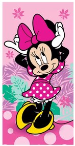 Disney Minnie Pretty in Pink fürdőlepedő, strand törölköző 70x140cm