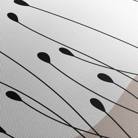 Kép - Grafikus rét N⁰1 (120x50 cm)