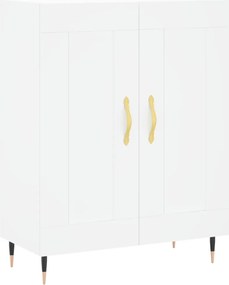 vidaXL fehér szerelt fa tálalószekrény 69,5 x 34 x 90 cm