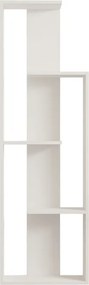 Wand könyvespolc, fehér, 50 cm