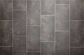 Pvc Szőnyeg Rugalmas, Mint A Csempe 2m széles Grafit Szürke Bingo Tekercs