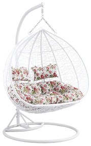 Függőfotel 135x115x210cm fehér Babilon-XXL-White