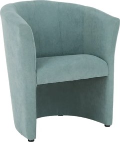 Klub fotel puffal, mentol, ROSE