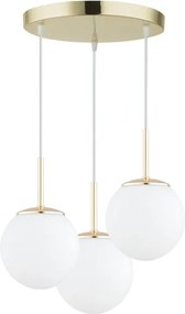 Brilagi - MILO kábeles függőlámpa 3xE27/60W/230V arany