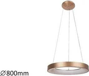 Rabalux beltéri led függeszték 80w 6335lm 4000k arany/fehér carmella