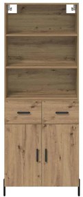 Magasfiú fiókkal Artisan tölgy 69,5 x 32,5 x 180 cm Faanyag