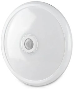LED mennyezeti lámpa szenzorral SAMSUNG CHIP LED/12W/230V 6400K, átm. 29 cm