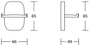 AQUALINE RB123 Rumba kettős horog, ezüst