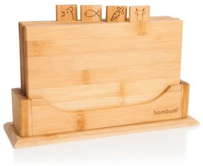 Tapenade 4 db-os vágódeszka szett - Bambum