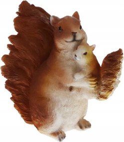 Kerti Figura 2 Mókus Barna 16 x 7,5 x 14,5 CM Kertbe