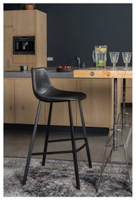 Franky 2 db-os barna bárszék szett, magasság 106 cm - Dutchbone