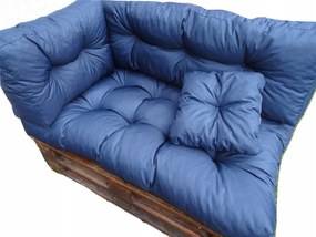 Párnák egy Raklapra kpl 4db 120 X 60 Sötétkék