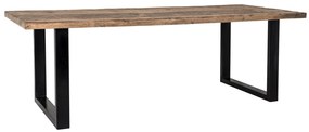 RAFFLES exkluzív tömörfa étkezőasztal - 200/240cm
