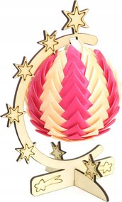 Betlehem Gömb Állvány Mikulás Decoupage OX92