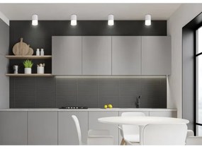 Spotlámpa TUBA 1xGU10/15W/230V szürke/fehér