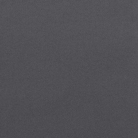 antracitszürke oxford szövet kerti padpárna 110 x 50 x 7 cm