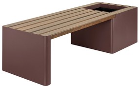 Pad önötőzős vilaghőrseppel WOODGREEN - Hobby Flower szín: gránát/sötét fa