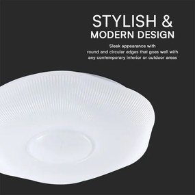 LED Dimmelhető mennyezeti lámpa LED/60W/230V 3000-6500K 50 cm fehér + távirányító