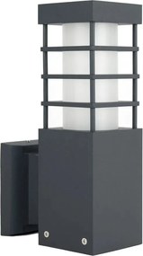 Kültéri kerti fali lámpa sötétszürke modern 25cm IP54 Su-ma