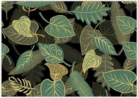 Poszterek A4 Szint Fali természet Levelek