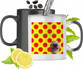 Mágikus Bögre Grafika Színváltó Nyomtatott Fényképpel