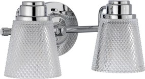 Quintiesse HUDSON QN-HUDSON2-BATH Fali lámpa 2x3,5W/G9 3000K 640LM IP44