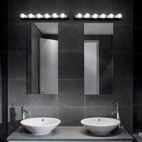 Ideal Lux - Fali lámpa PRIVE 6xE14/40W/230V fényezett króm