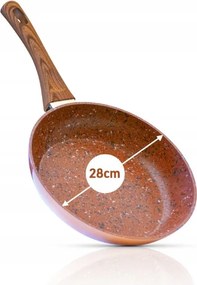Livington réz és kő serpenyő 28 cm 9010041029251