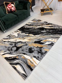 Toscana 351 black (Szürke) 160x220 cm