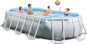 INTEX MetalPrism Set ovális medence 503 x 274 x 122cm (26796)