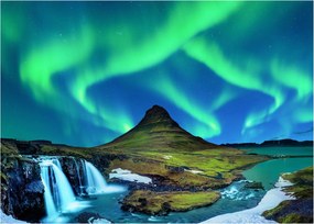 Kép - Kirkjufell, Izland (70x50 cm)