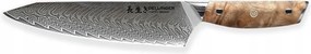 Kiritsuke Kés 215 mm Dellinger Longevity Damascus Edition