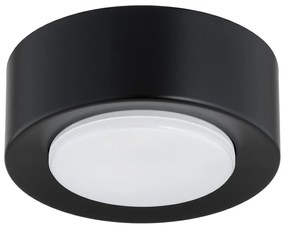 Argon 8905 - Mennyezeti lámpatest ELORA 1xGX53/7W/230V átm. 11 cm fekete