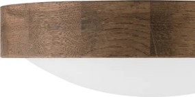 Brilagi-LED RGBW Dimmelhető mennyezeti lámpa CARVALHO SLIM 1xE27/15W/230V Wi-Fi tölgy átmérő 27 cm