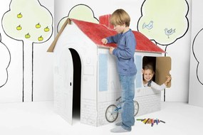 tektorado nagy karton gyerek ház
