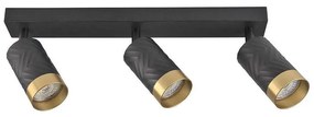 Polux Spotlámpa ARRAS 3xGU10/10W/230V fekete 323552