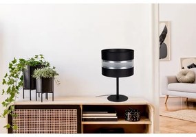 Asztali lámpa CORAL 1xE27/60W/230V fekete